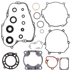 Kawasaki KX100 Complete Gasket Kit - Vertex Pistons - Includes Oil Seals, High-performance MicroPore Material - `14-`21